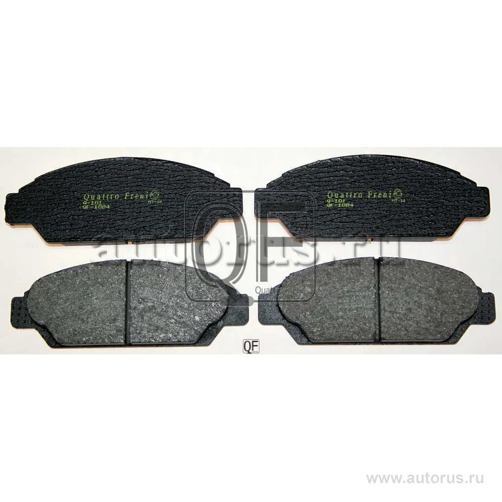 Колодки тормозные FR без датчика TOYOTA, QUATTRO FRENI QF58400