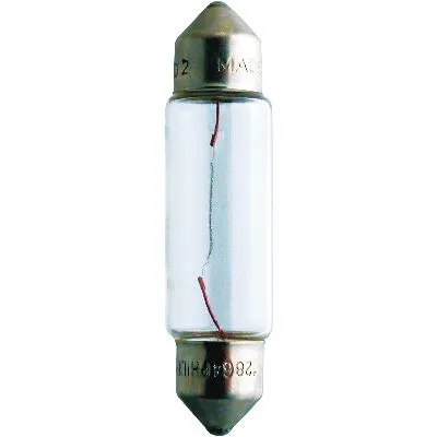 Лампа 12V T10,5x43 10W PHILIPS 2 шт. блистер 12866
