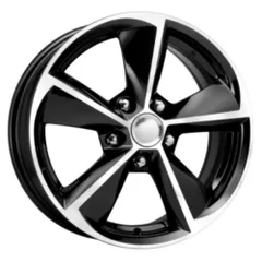 Диск литой R16 6.5J 5x112/57.1 ET50 КИК КС681 алмаз черный 64434
