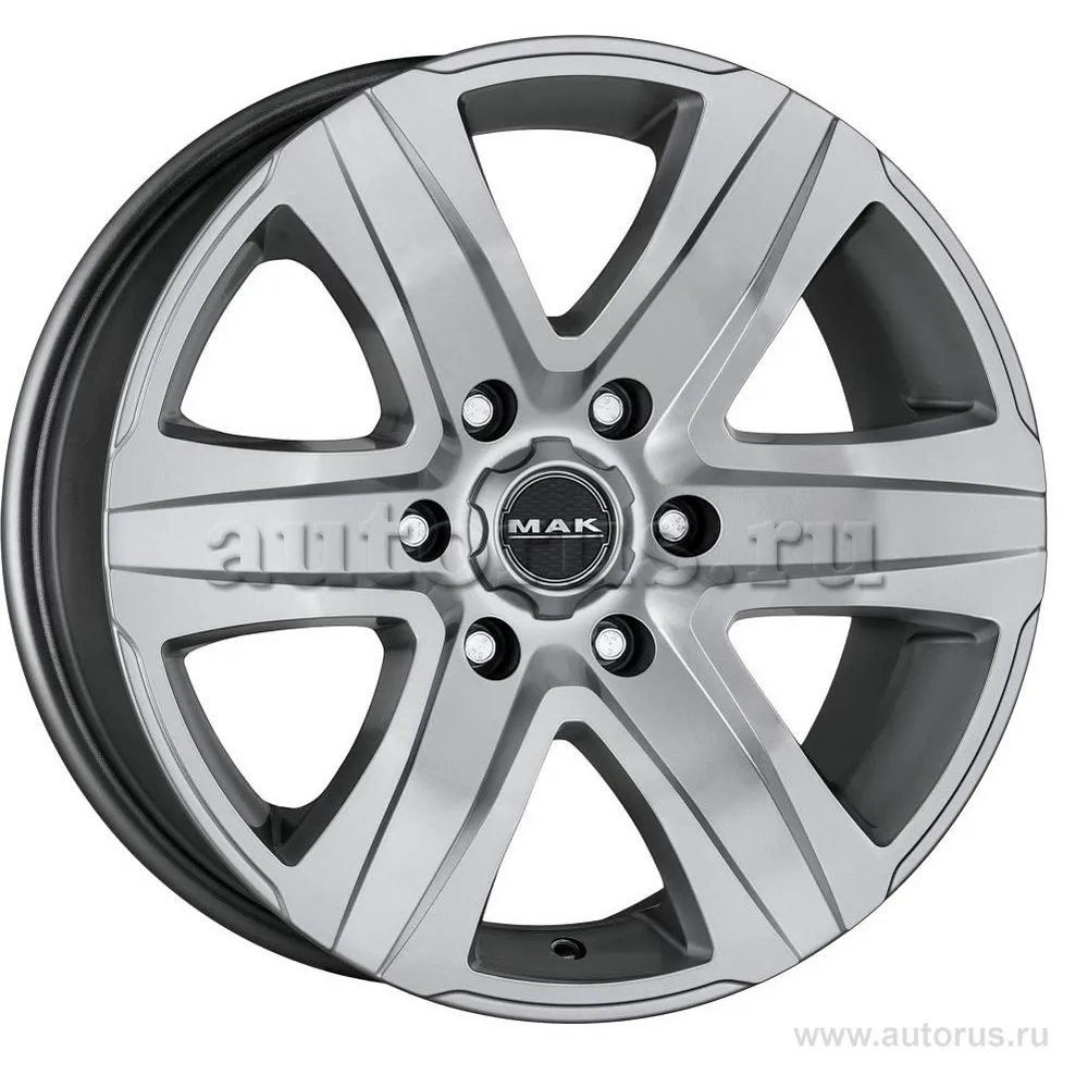 Диск литой R18 8.5J 5x127/71.6 ET35 MAK Stone 4x4 T Silver F85806NSI35C3YX
