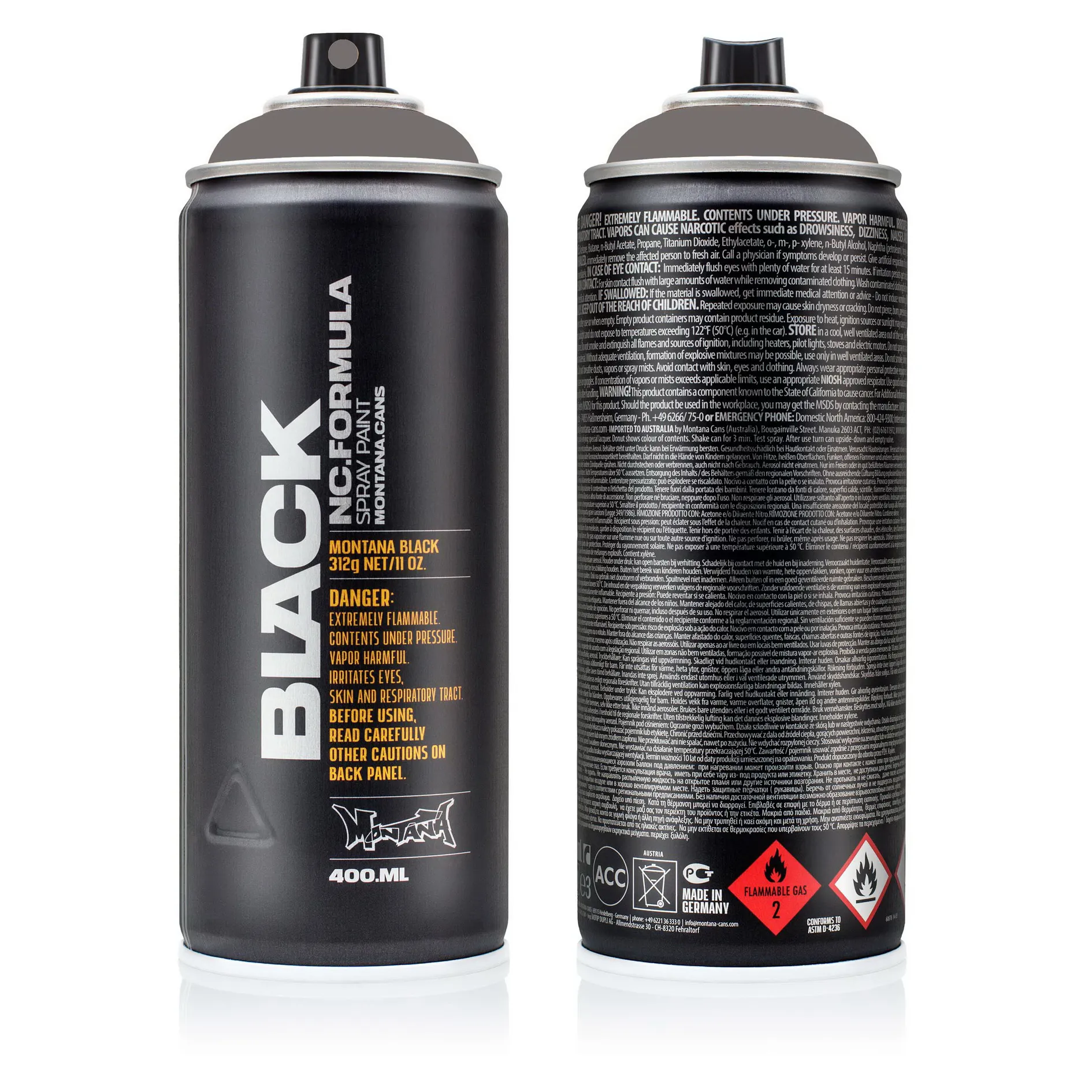 Краска BLACK морфей MONTANA CANS 7220 BLK