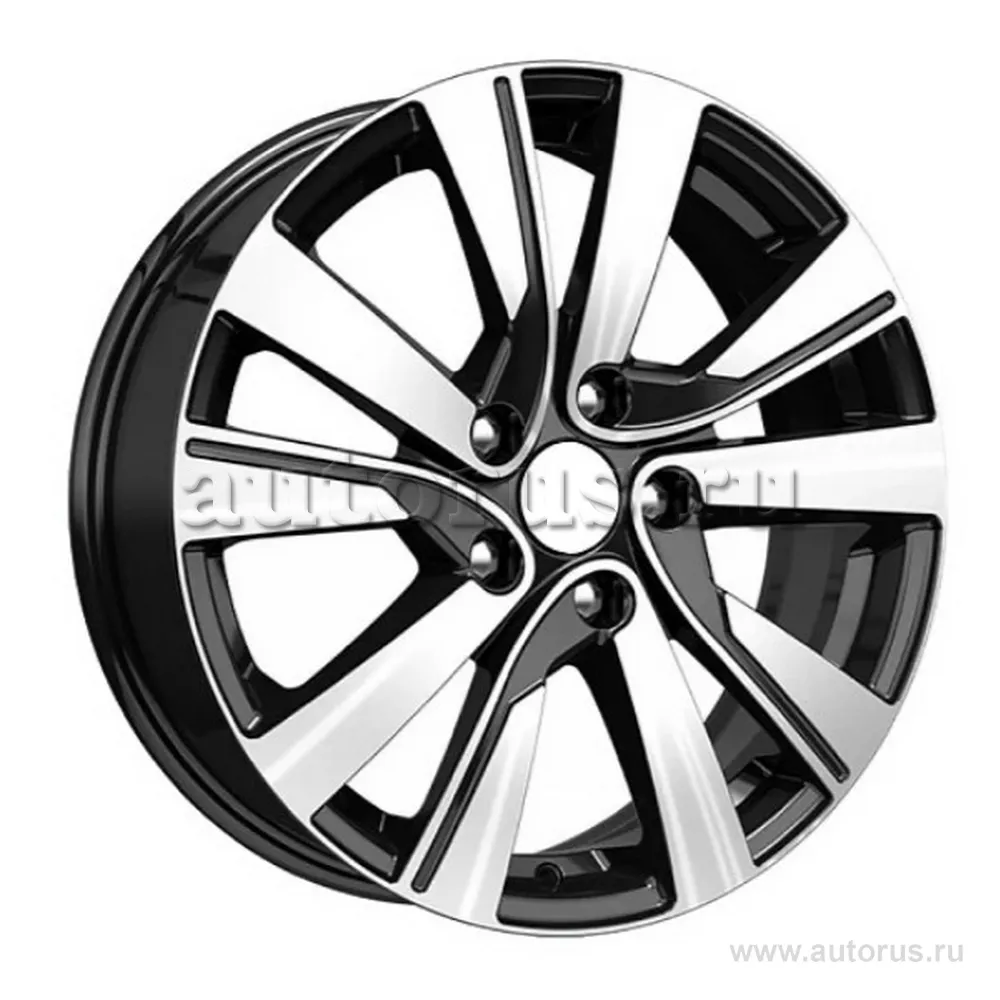 Диск литой R16 6.5J 5x105/56.6 ET38 КИК Mokka сильвер 12174