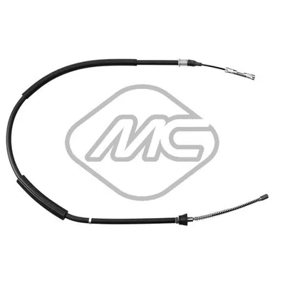 Трос ручника AUDI A2 ALL (DRUM BRAKE) (CH. 8Z3010000) DX/SX R /LH Metalcaucho 80582