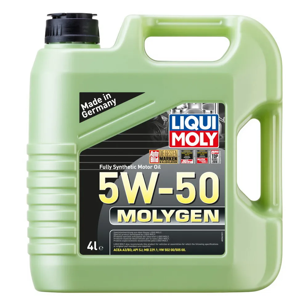 Масло моторное Molygen 5W-50 (4л) LIQUI MOLY 2543