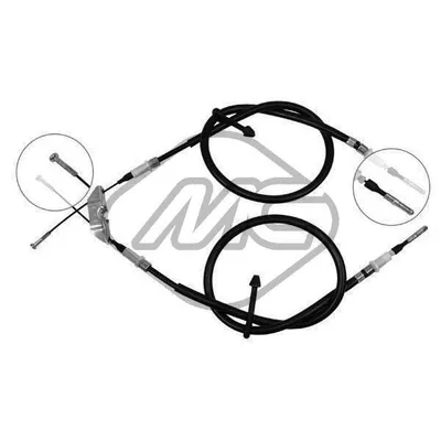 Трос ручника SAAB 9-5 DX/SX R /LH Metalcaucho 83218