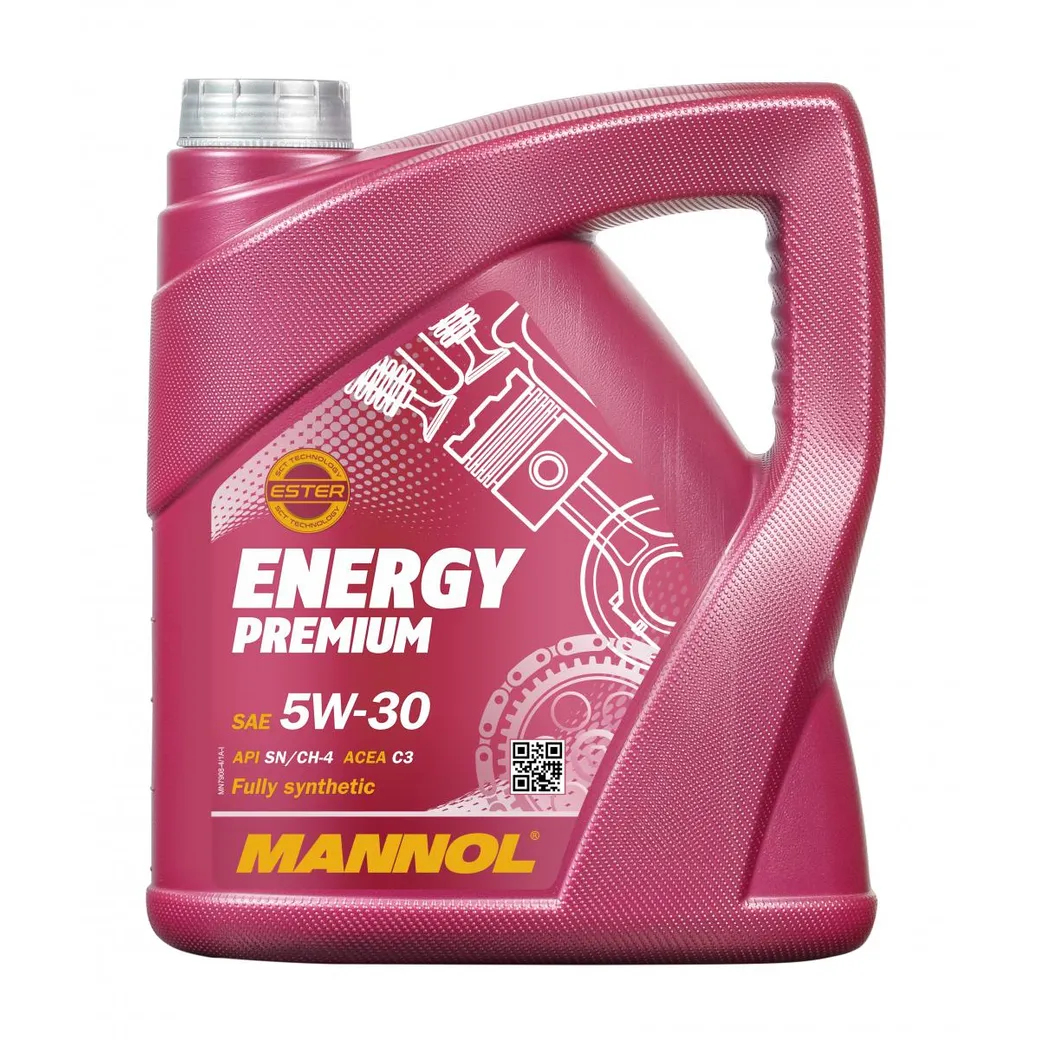 Масло моторное MANNOL ENERGY PREMIUM 5W-30 4 л 4007