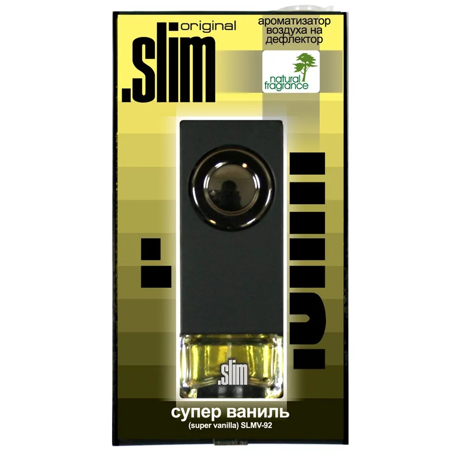 Ароматизатор жидкий на дефлектор флакон SLIM Супер Ваниль FKVJP SLMV-92