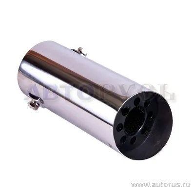 Насадка на глушитель 86x160x63 мм хром BOLK BK01417