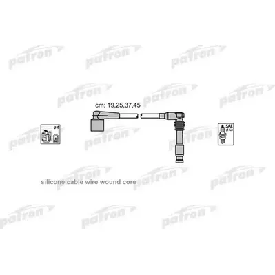 Комплект проводов зажигания ODS241 OPEL: ASTRA F 91-98, ASTRA G 98-05, CALIBRA PATRON PSCI2002