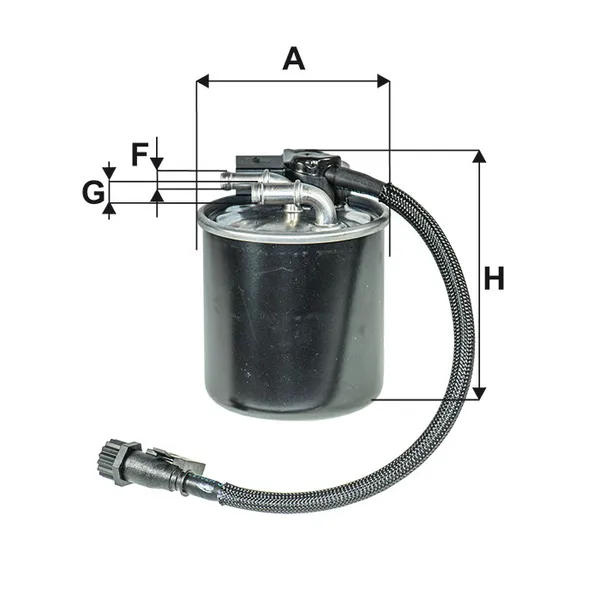 Фильтр топливный MB W212/W166/W639/Sprinter 2006-> FILTRON PP840/8