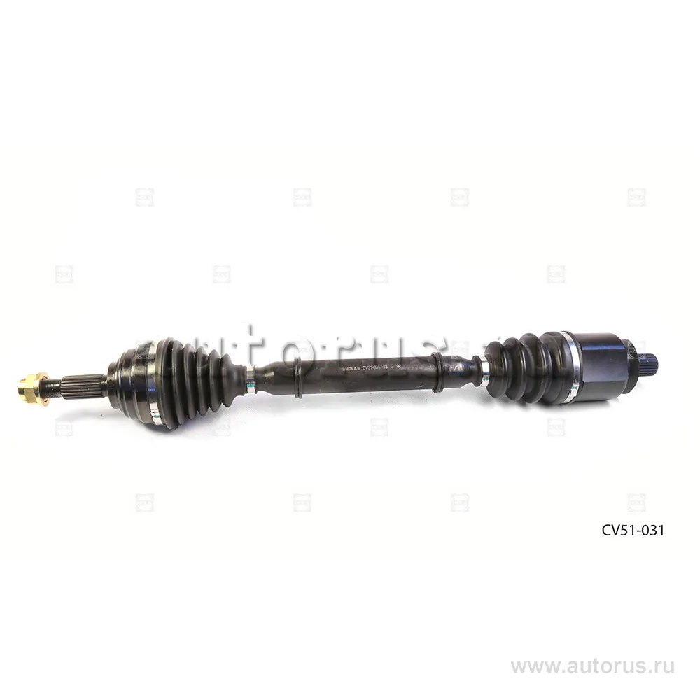 Привод в сборе 23/26 шл., левый RENAULT Logan (1.6 16V,AT4), Sandero, Clio III, Mo HOLA CV51-031