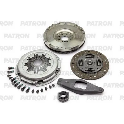 К-кт сцепления с одномассовым маховиком (4P - с вилкой) FORD: TRANSIT 2.4 DI 2000> PATRON PCE0098