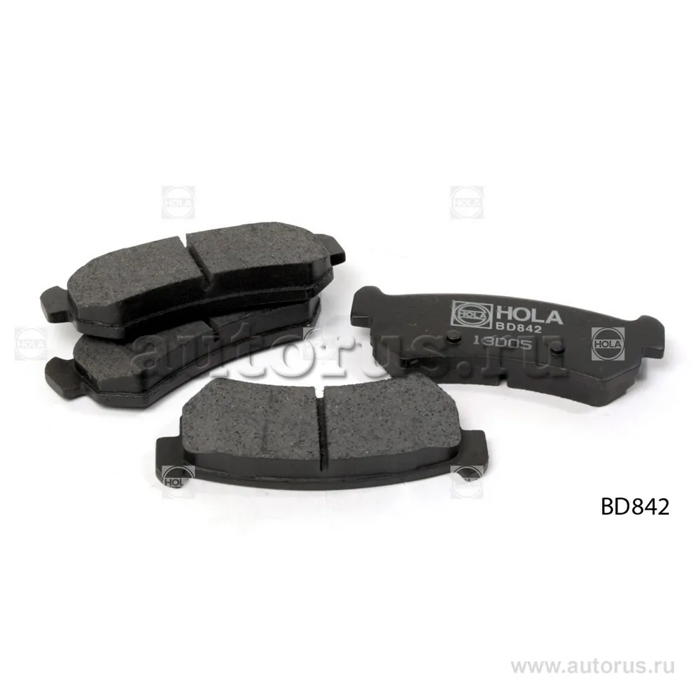 Колодки задние CHEVROLET Lacetti ( -07), DAEWOO Nubira HOLA BD842
