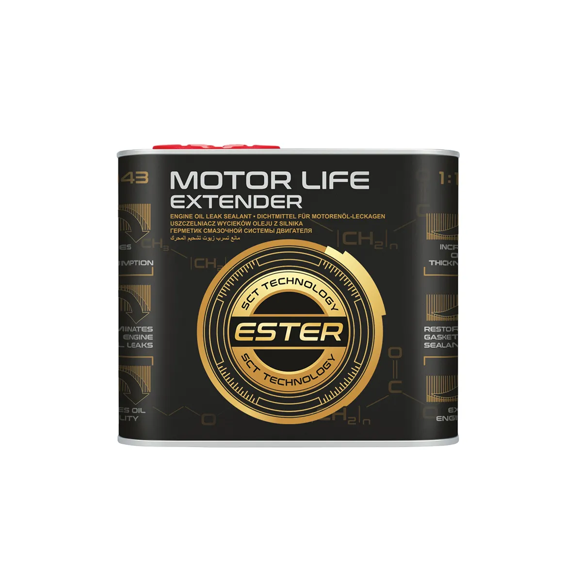 Герметик системы смазки двигателя Motor Life Extender 500 мл MANNOL 9943
