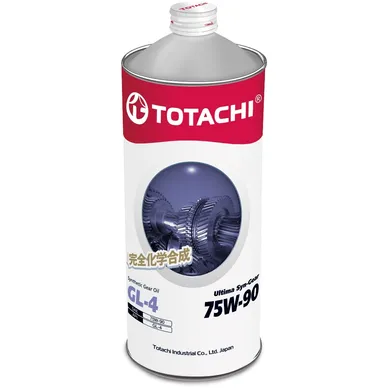 Масло трансмиссионное TOTACHI Ultima Syn-Gear 75W-90 GL-4 1л
