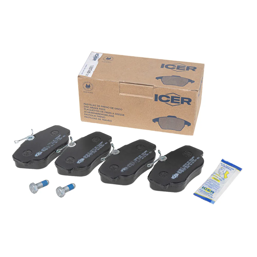 Колодки передние MB W201 88-93 BMW E30 ICER 180745-700