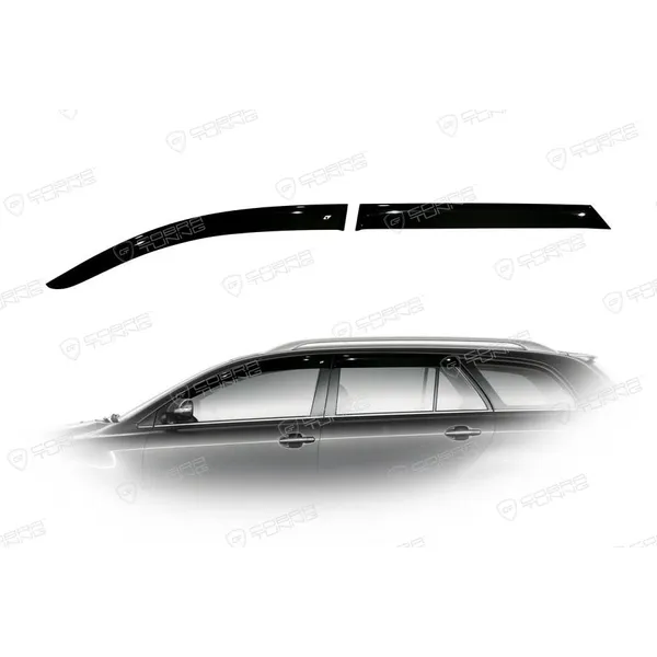 Дефлектора на окна Toyota Avensis Wagon 2003-2008EuroStandard деф.окон Cobra Tuning TE23603