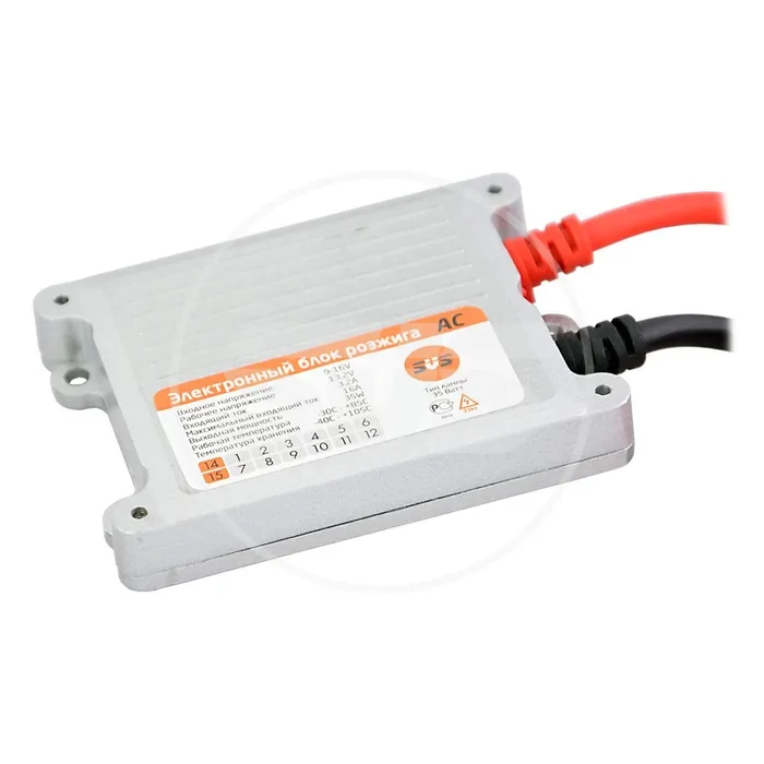 БЛОК РОЗЖИГА SVS SLIM AC 35W 12V С КРЕПЕЖОМ