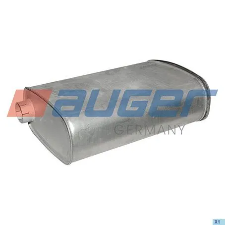 Резонатор(бочка) глушителя овальный L 820мм RVI Kerax AUGER 71148