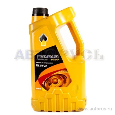 Масло моторное Rosneft Optimum 10W-30 минеральное 4 л 3165
