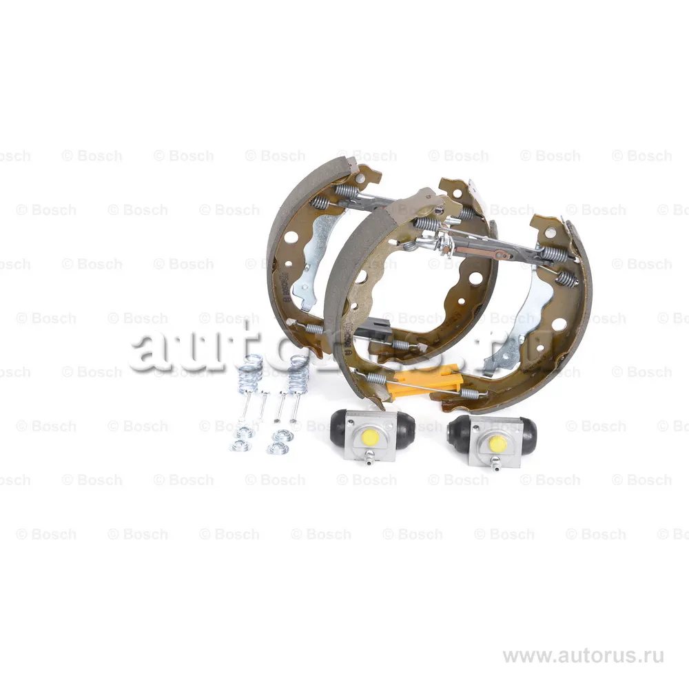 Колодки тормозные барабанные, набор SUPER PRO BOSCH 0204114197