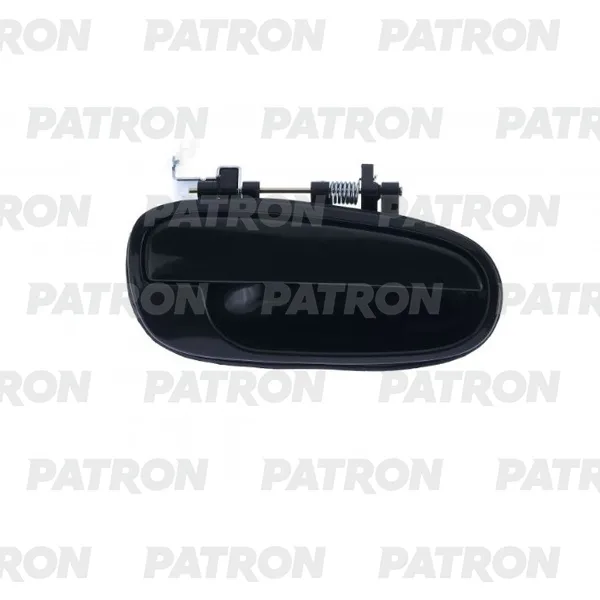 Ручка наружная двери задн прав Hyundai Matrix 01-2010 (черн) PATRON P200286R