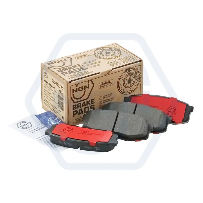 Колодки тормозные керамические, задние TOYOTA Land Cruiser(200) 08> NGN 3502077