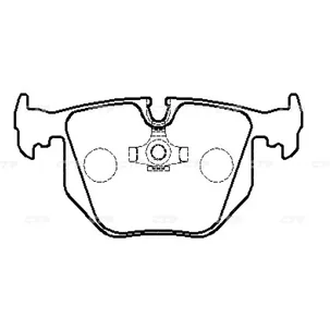Тормозные колодки CTR CKB-18
