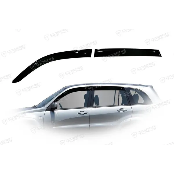 Дефлектора на окна Toyota Rav 4 II 5d 2000-2005EuroStandard деф.окон Cobra Tuning TE21900