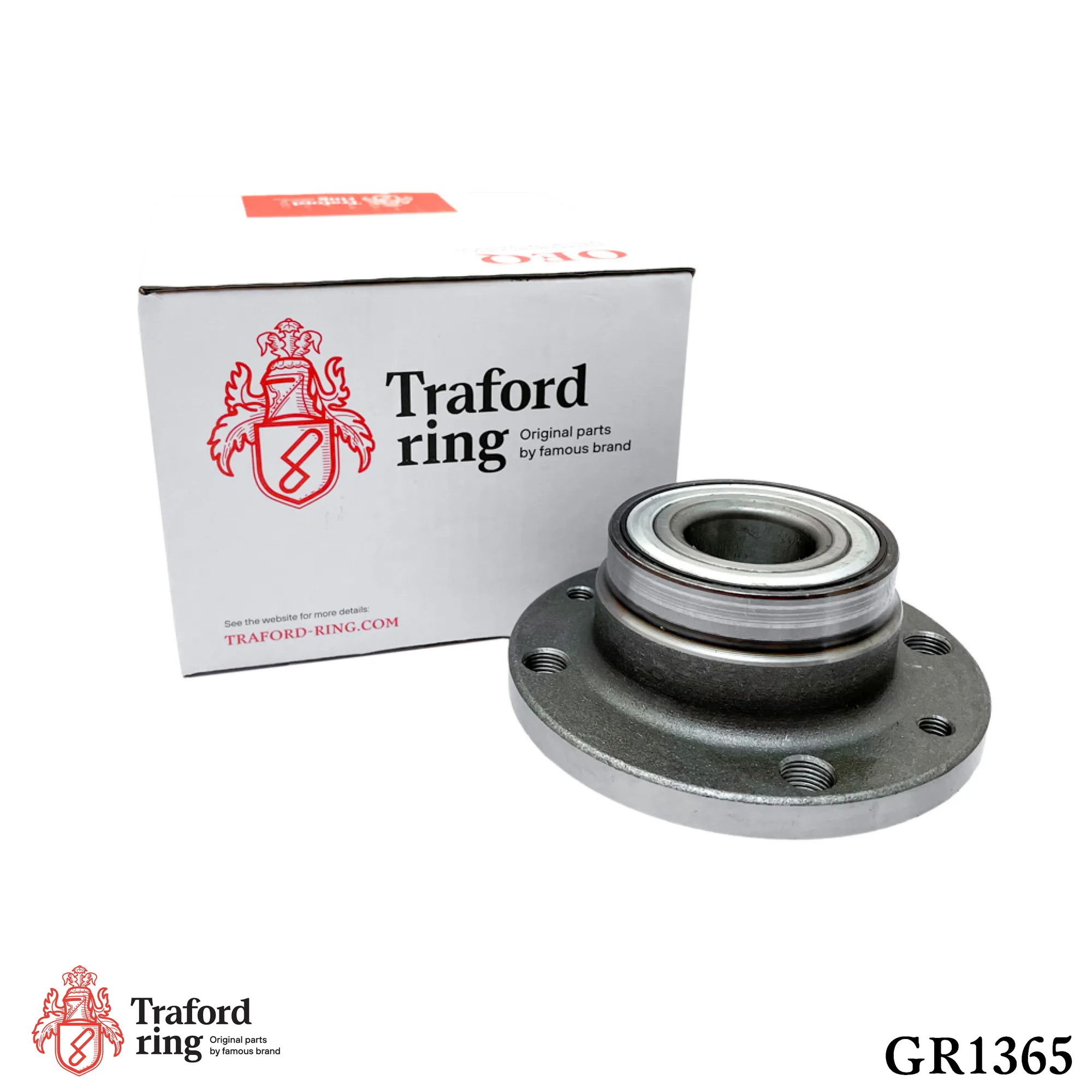 Ступица Fiat Albea (96) без ABS (задн. в сборе с подшип.) TRAFORD RING GR1365
