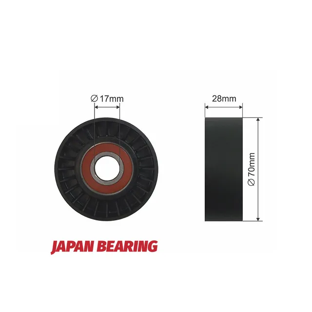 Ролик ручейкового ремня FIAT DUCATO, IVECO DAILY III, DAILY IV 2.3D 04.02 NTY RNKFT004