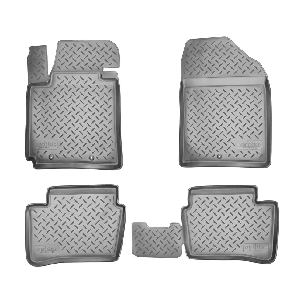 Коврики салонные для Kia Picanto (TA) (2011) NORPLAST NPL-Po-43-27