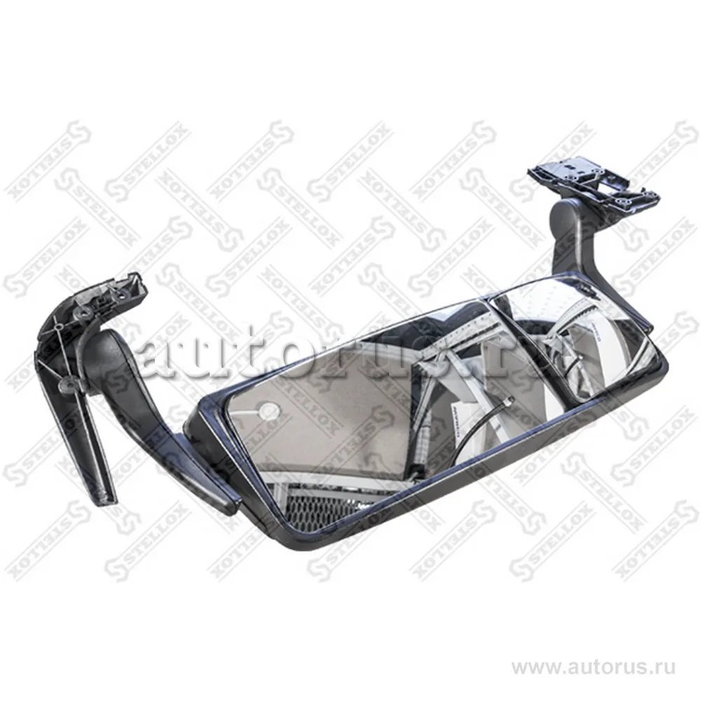 Зеркало левое двойное с подогревом MAN 943x382x153 STELLOX 8729026_SX