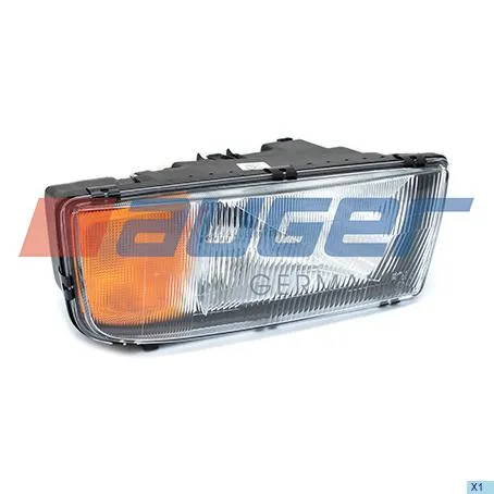 Фара головная правая с корректором и поворотником желтым Actros AUGER 73458