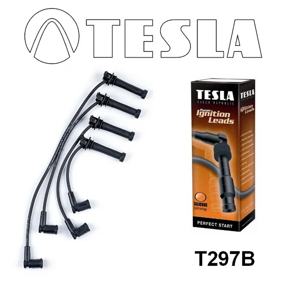 Провода высоковольтные MAZDA 6 1.8/2.0/2.3 02-> TESLA T297B