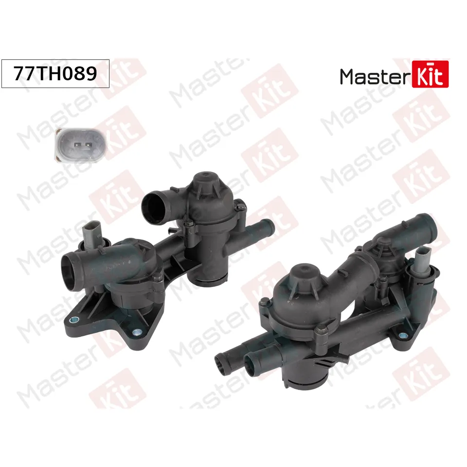 Термостат Skoda Octavia A5 (04-)/Superb II (08-)/Rapid (12-) 83C MASTERKIT 77TH089
