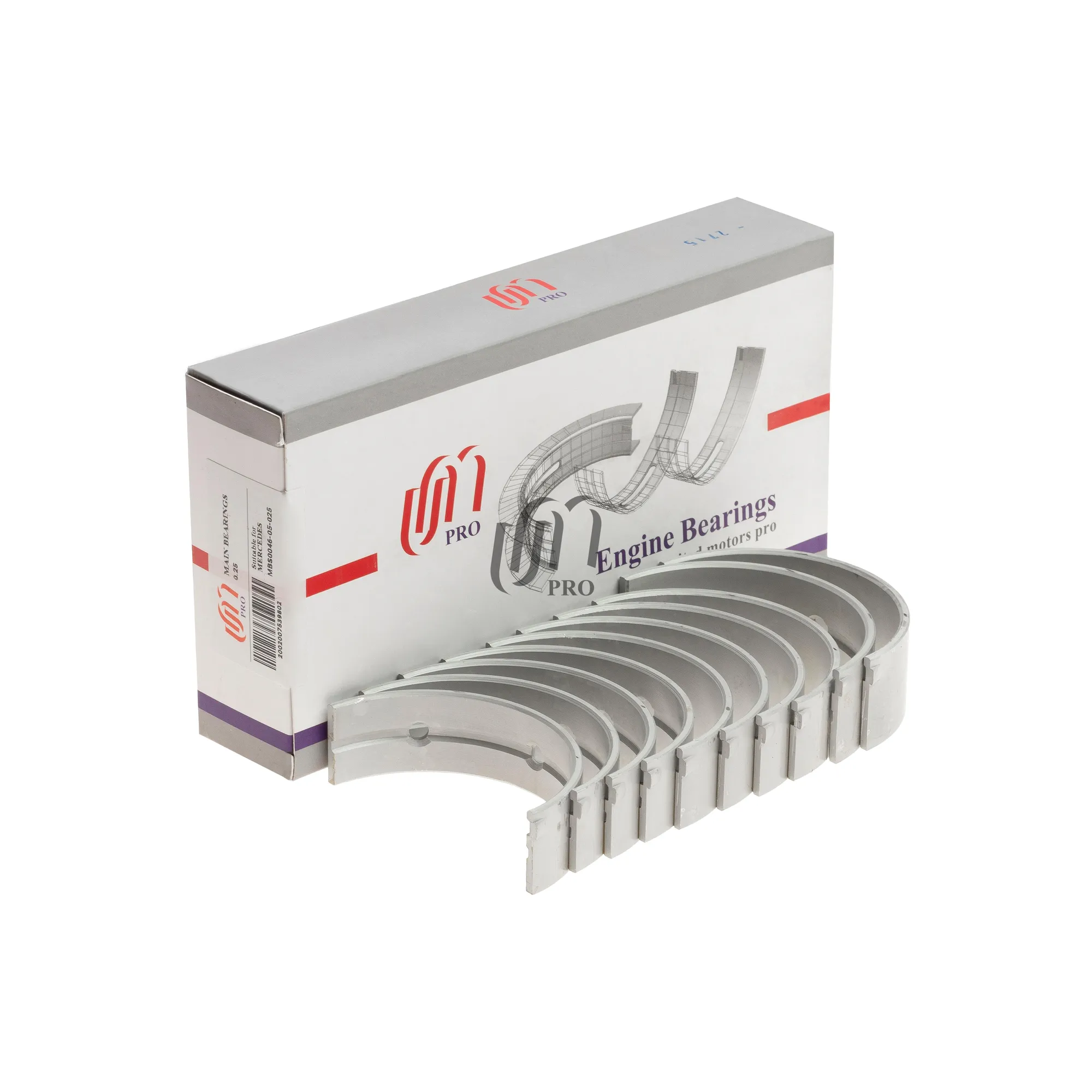 Вкладыши коренные 0.25 MB M273 UM UNITED MOTORS UMPRO MBS004605025