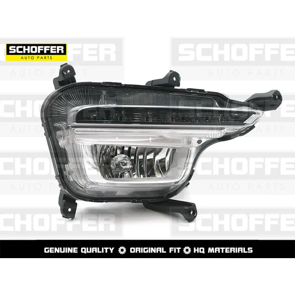Фара ПТФ правая с LED Kia Rio (2015-2017) SCHOFFER SHF11069