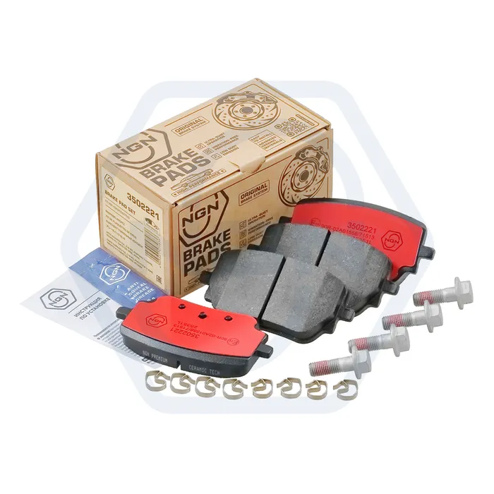 Колодки тормозные дисковые керамические, задние NGN 3502221