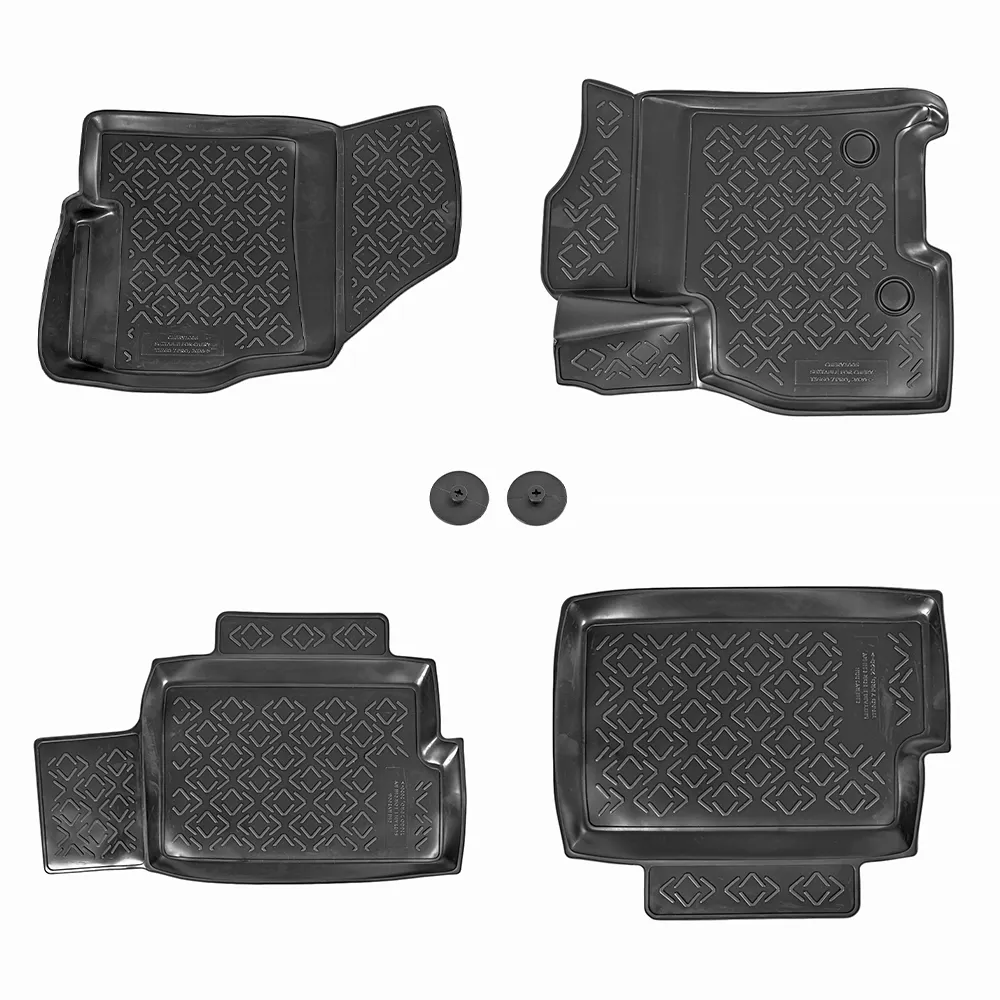 Коврики салона 3d, 4шт. (полиуретан) CHERY CHERY1005