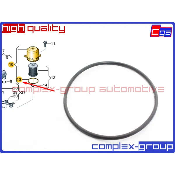 Прокладка корпуса фильтра 0CK325201D CGA 2SEL201RA