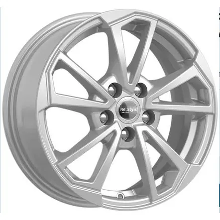 Диск литой R15 6J 5x100/57.1 ET38 КИК КС1005 сильвер 78938