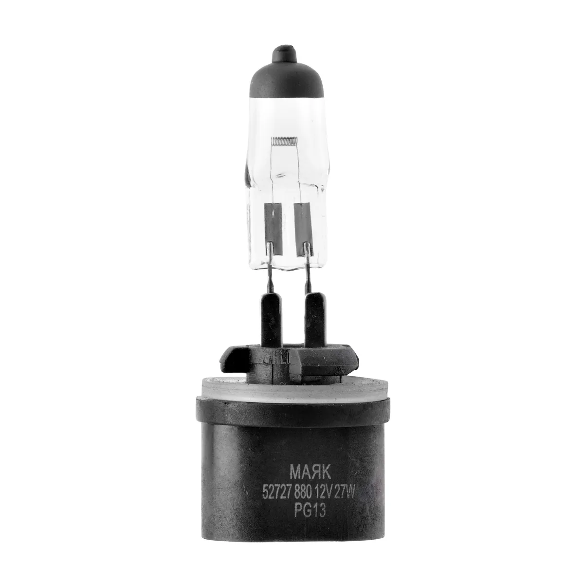 Лампа 12V H27W/1 27W PG13 Маяк 1 шт. картон 52727W/1