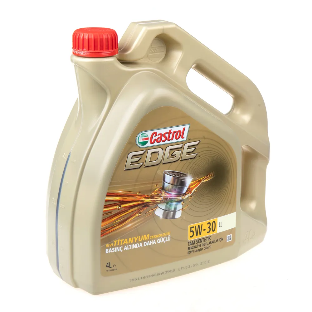 Масло моторное CASTROL EDGE LL 5W-30 синтетическое 4 л 15D0D8