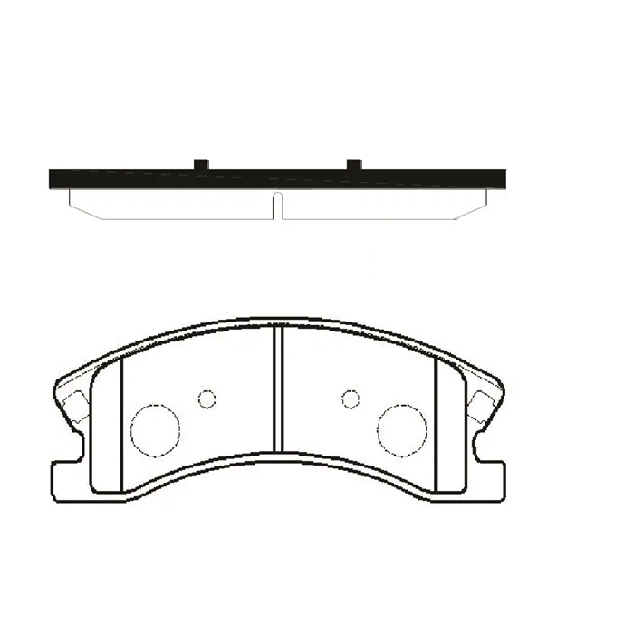 Колодки тормозные JEEP Grand Cherokee 1999 ~ 2005 CTR GK0103