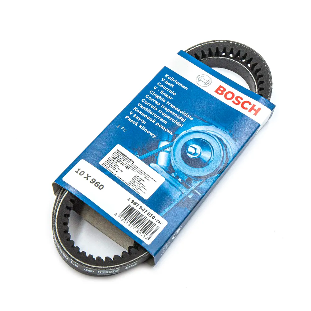 Ремень клиновой VW G2/B3 дизель BOSCH 1987947610