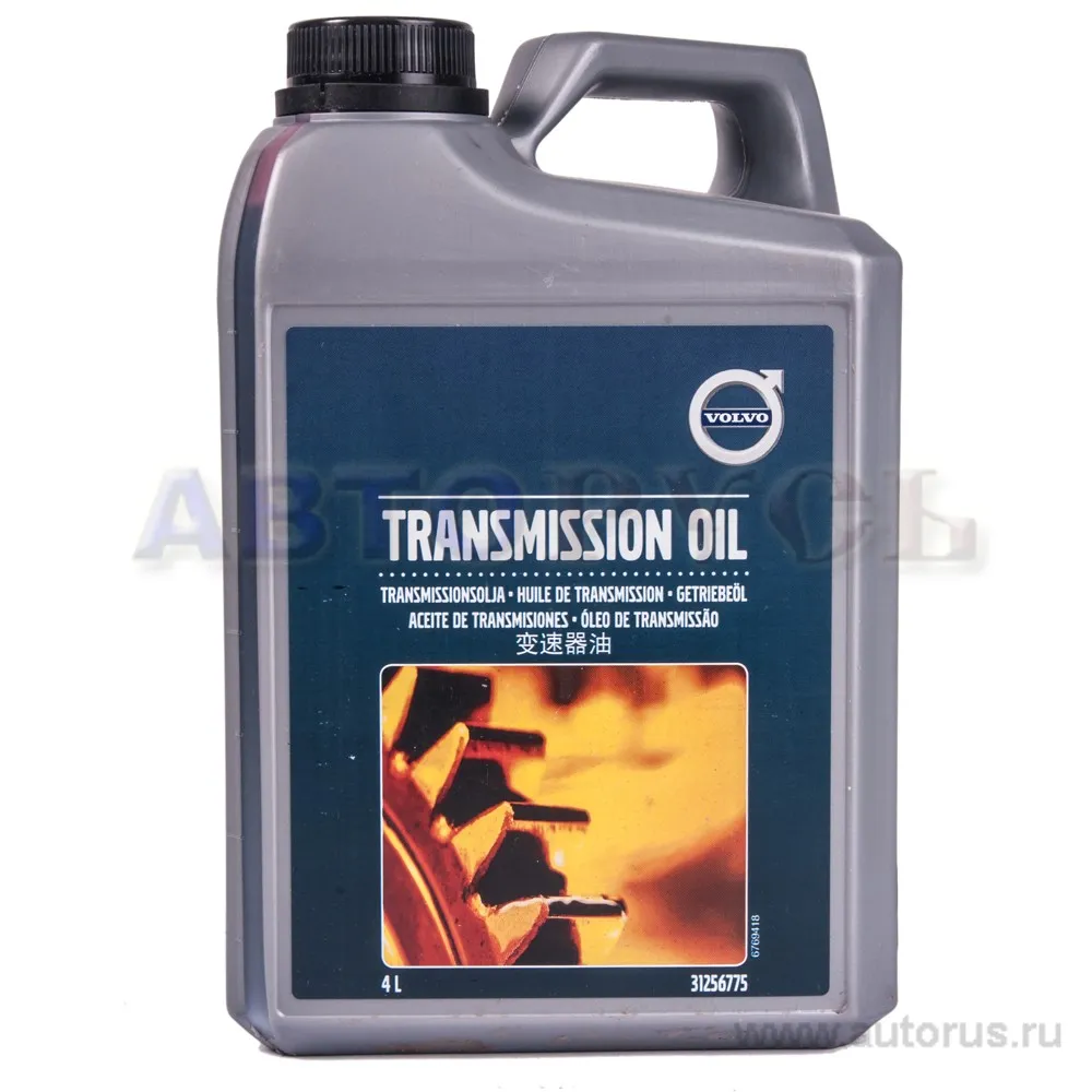 Масло трансмиссионное VOLVO Transmission Oil минеральное 4 л 31 256 775