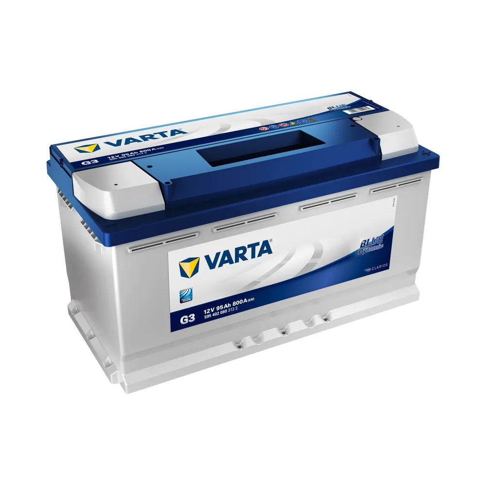 Аккумулятор VARTA Blue Dynamic 95 А/ч обратная R+ G3 353x175x190 EN800 А