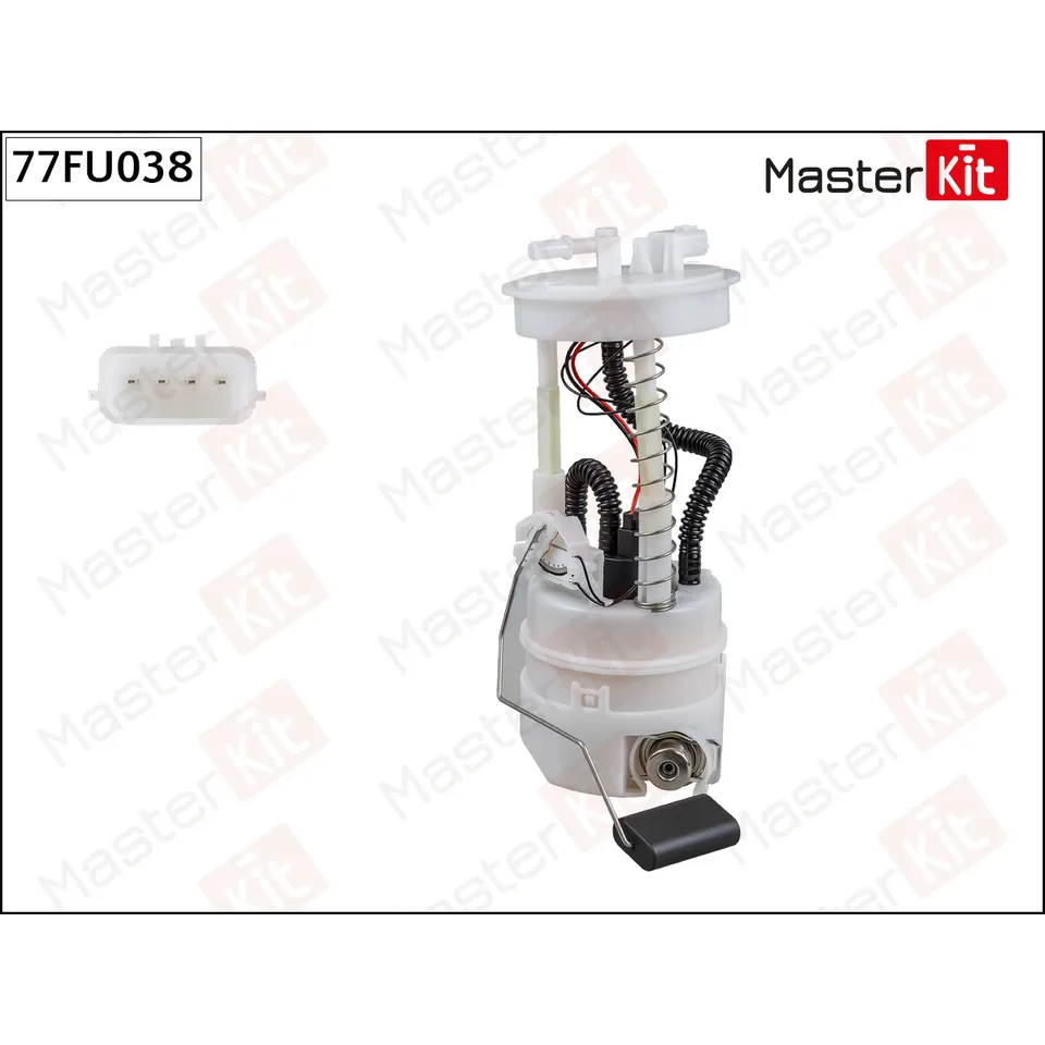 Насос топливный NISSAN QASHQAI 1.6 (3bar) MASTERKIT 77FU038