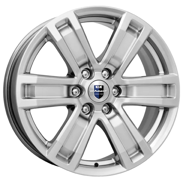 Диск литой R17 7.5J 6x139.7/106.1 ET25 КИК R7-Рольф Дарк платинум r71690